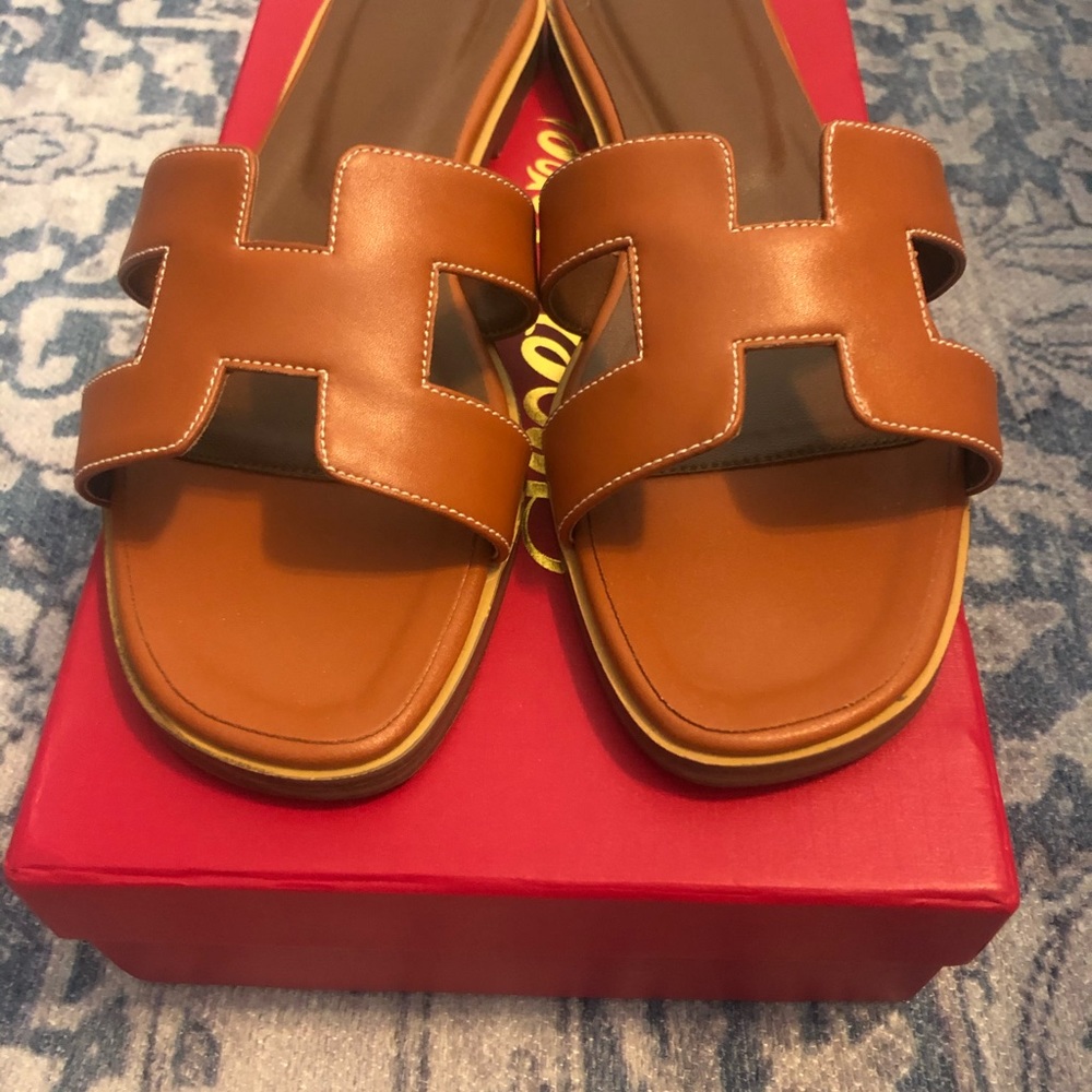 Hermès DUPE sandals size 8.5